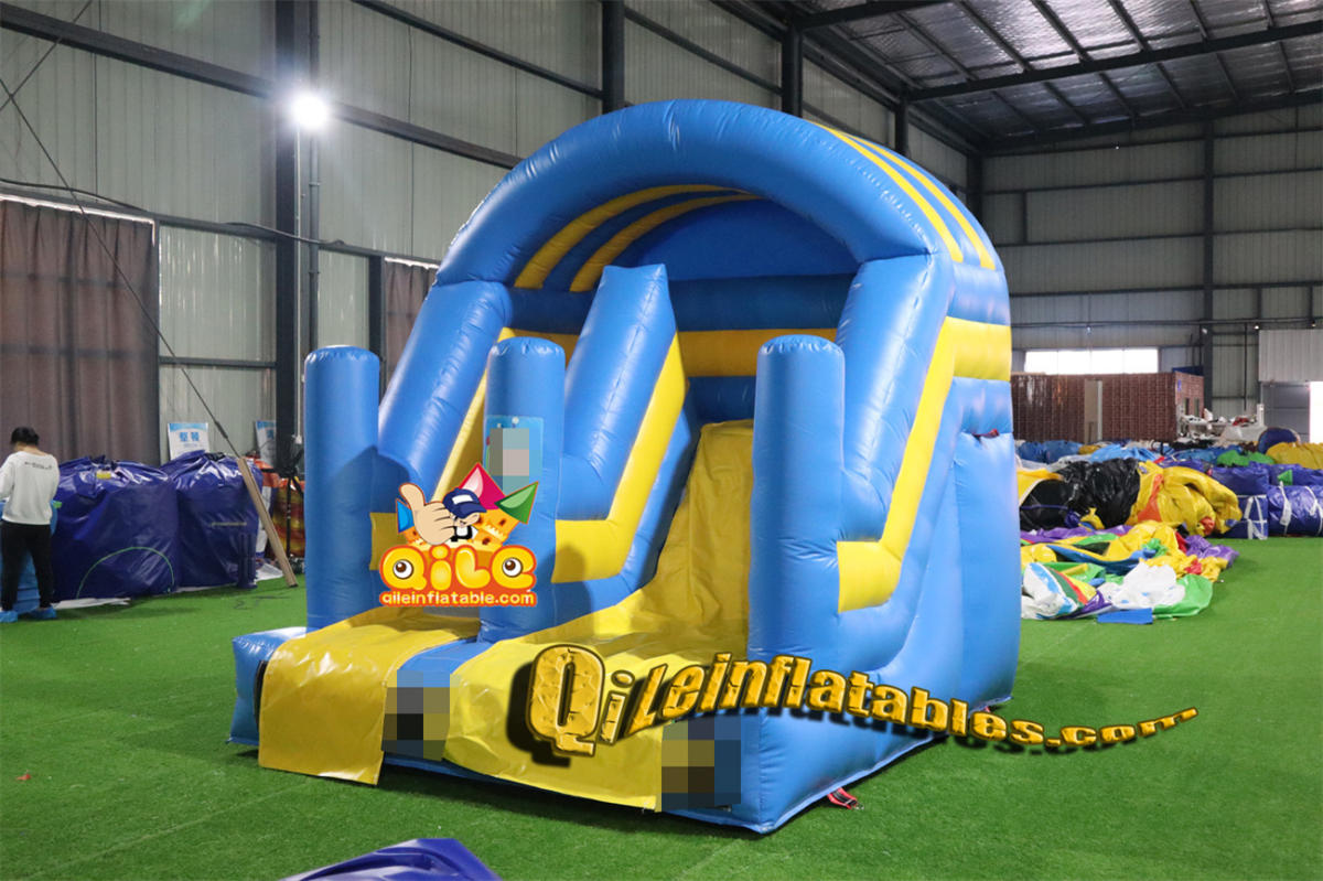 qile-7017 inflatable dry slide small size slide