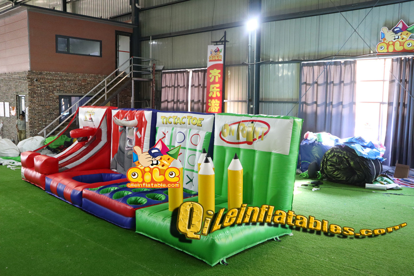 qile-2024009 inflatable sports games
