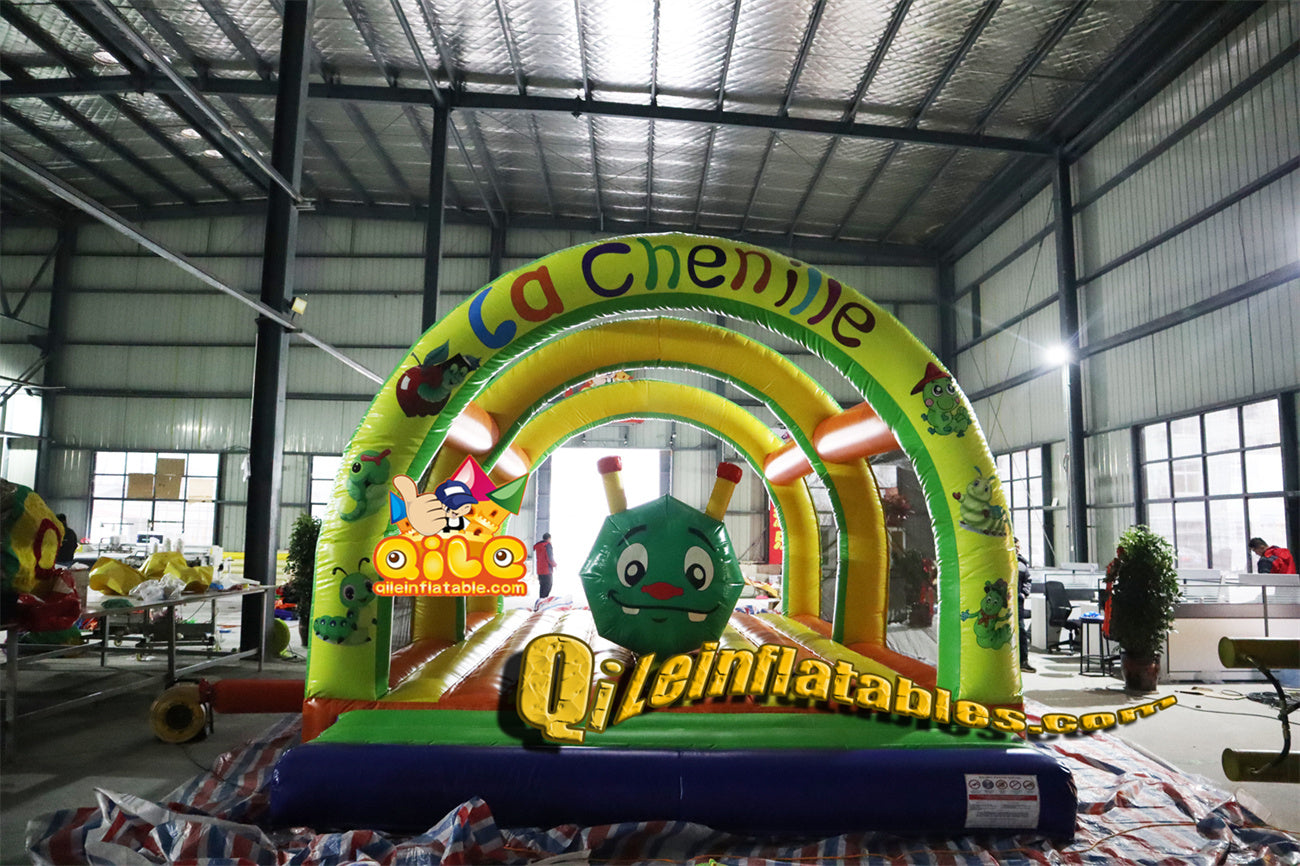 qile-5004 inflatable Cycling Caterpillar games