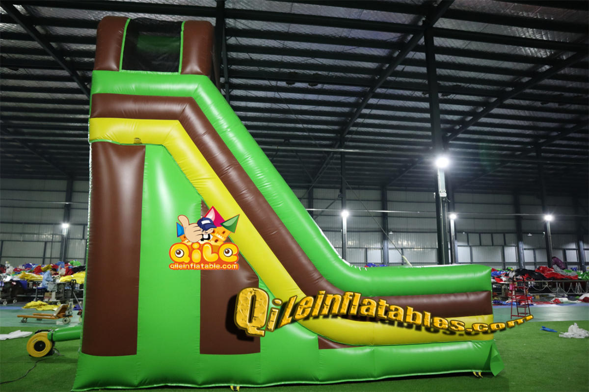 qile-7048 inflatable dry slide