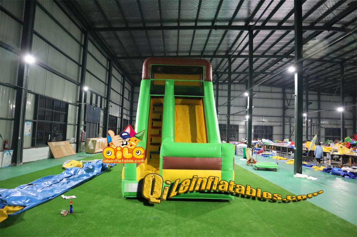 qile-7048 inflatable dry slide