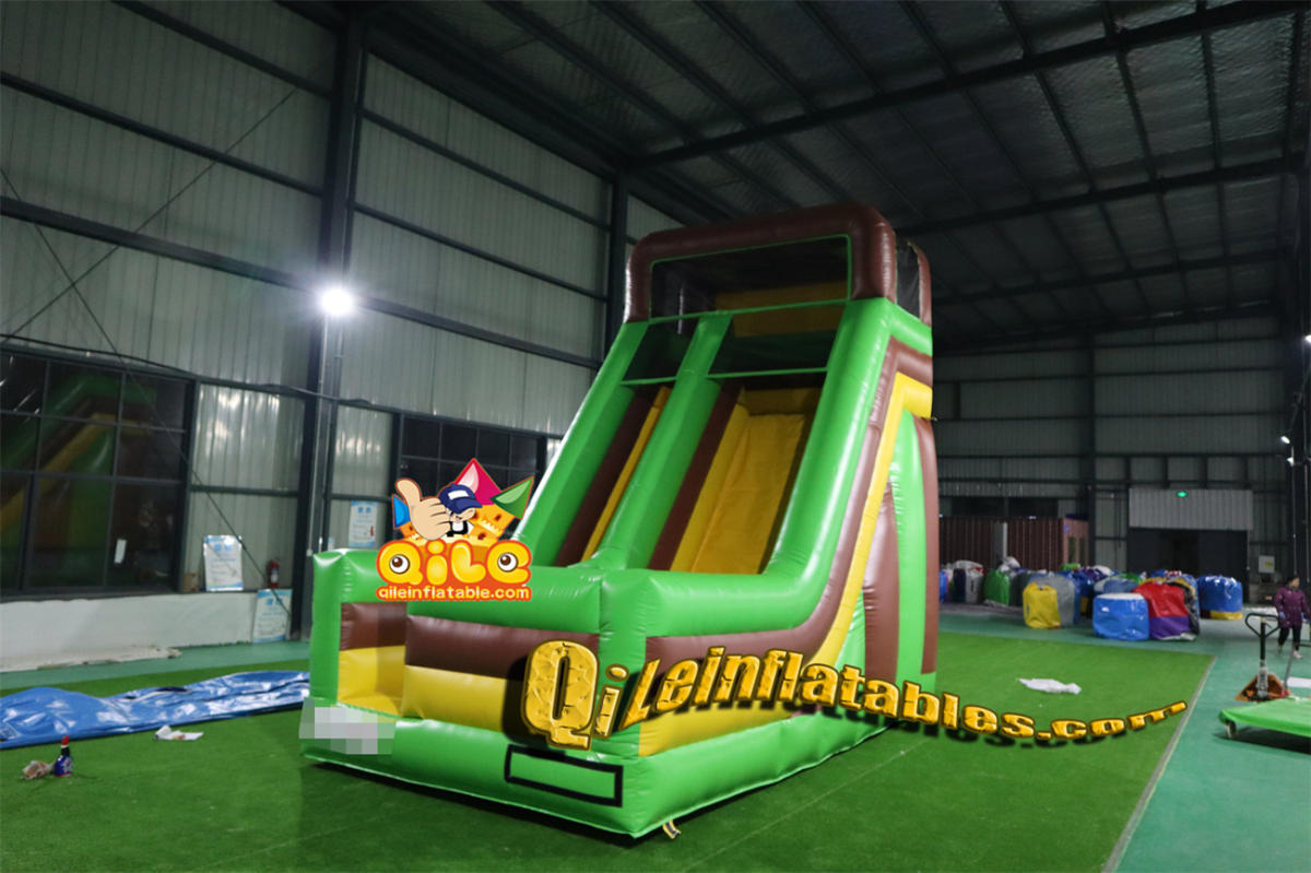 qile-7048 inflatable dry slide
