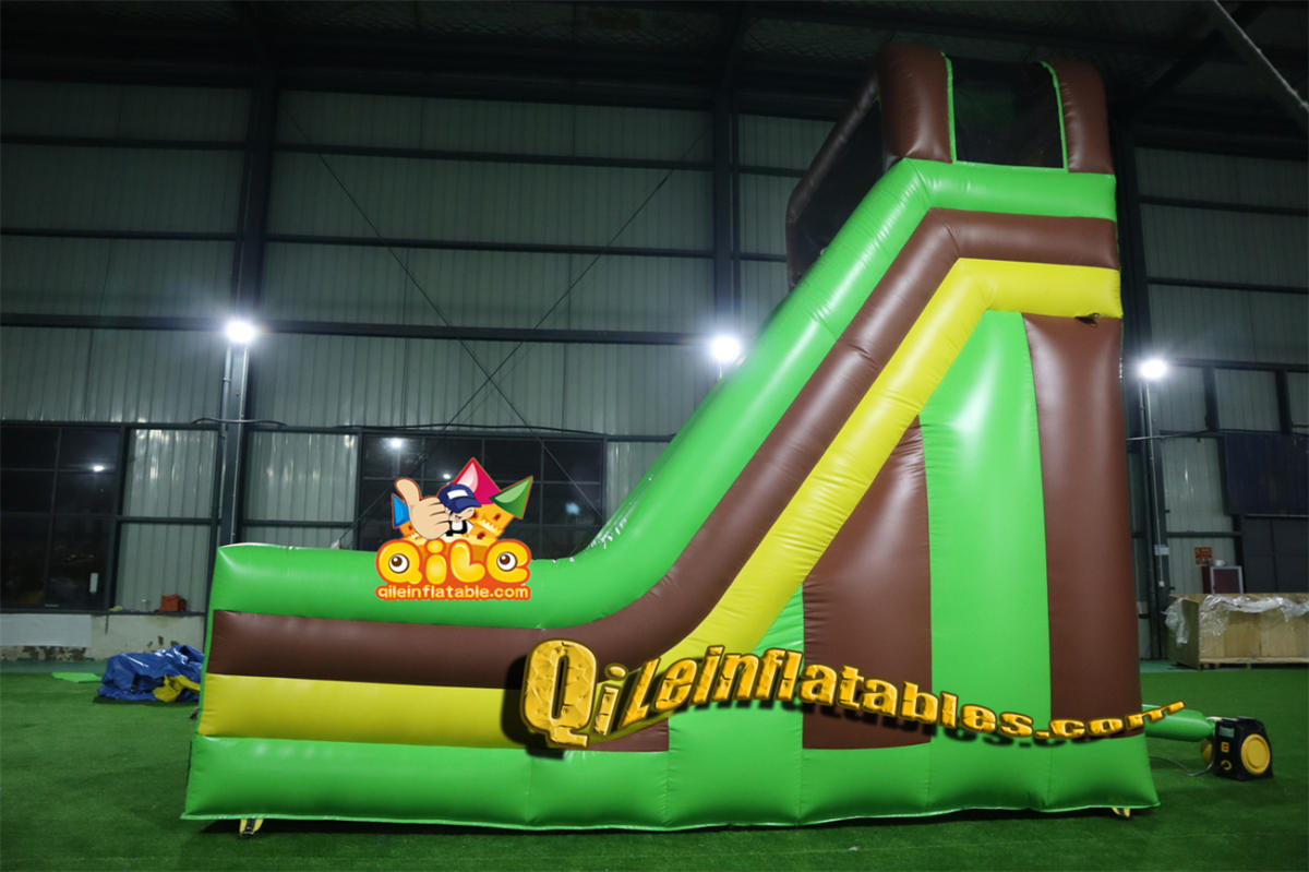 qile-7048 inflatable dry slide