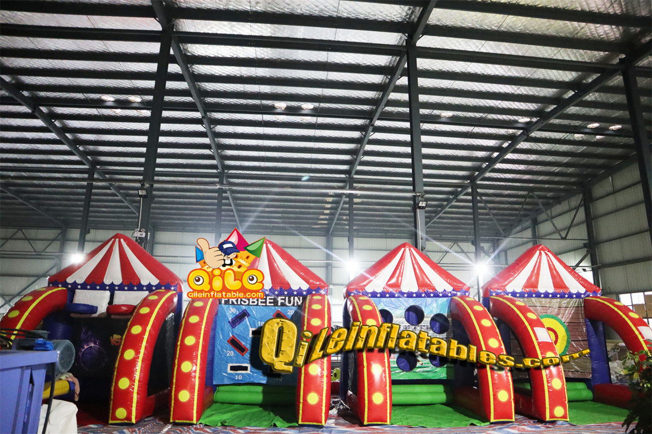 qile-5005 inflatable games 4 in 1 Mixed games