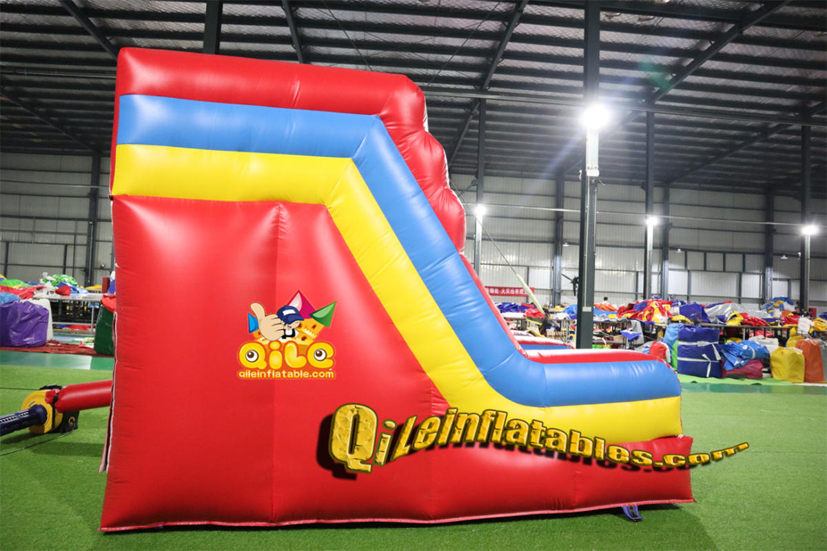 qile-7066 inflatable dry slide
