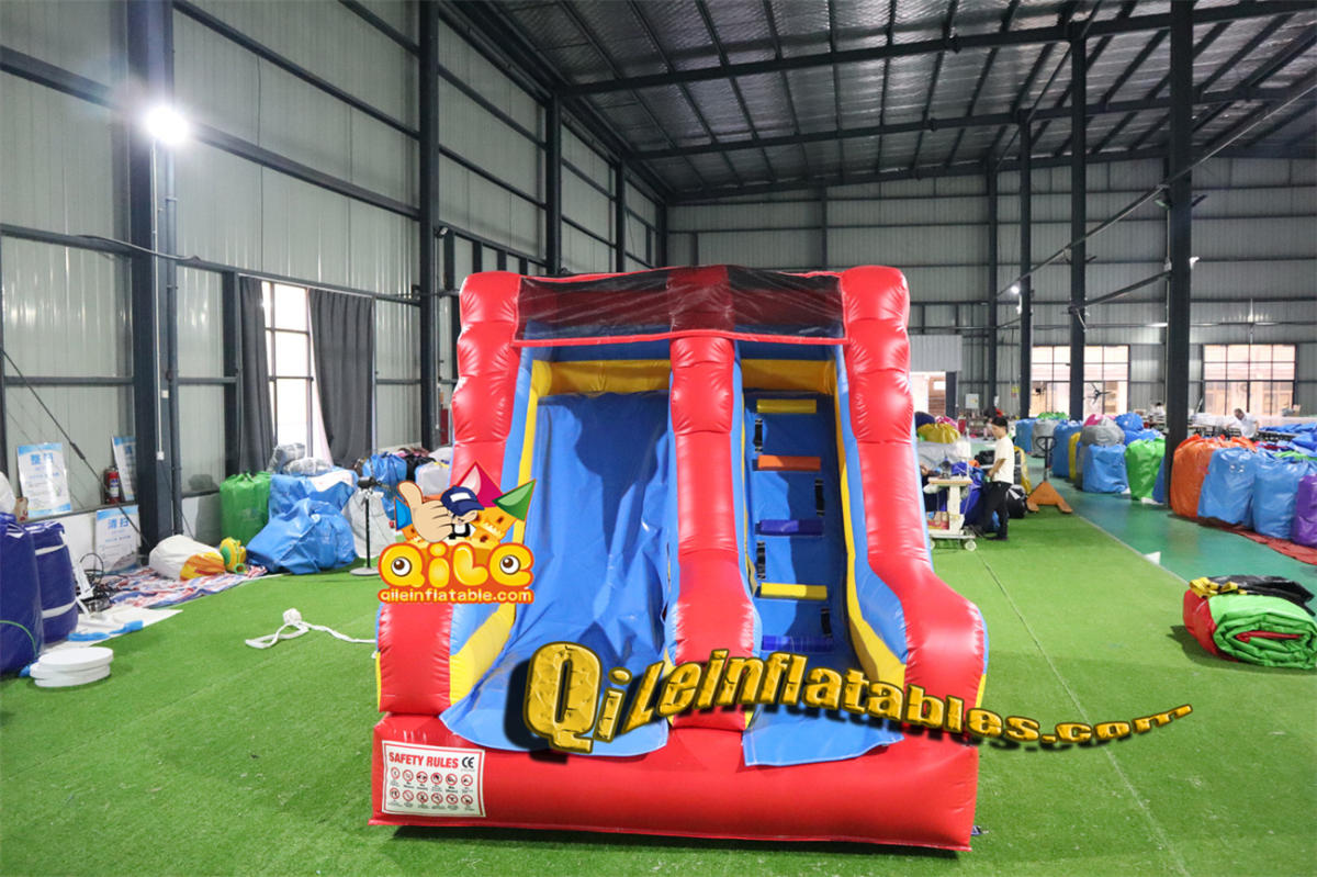 qile-7066 inflatable dry slide