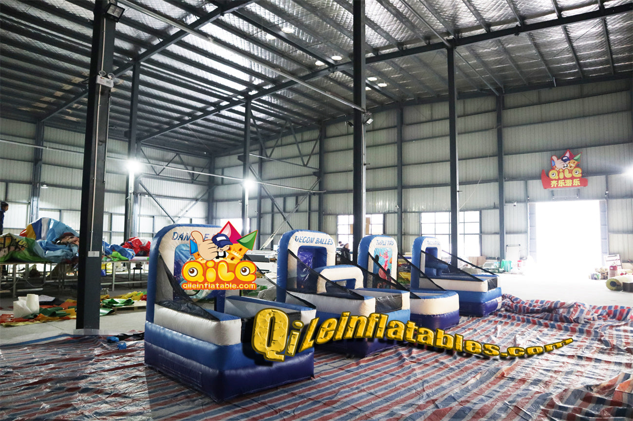 qile-5006 inflatable games 4 in 1 Mixed games