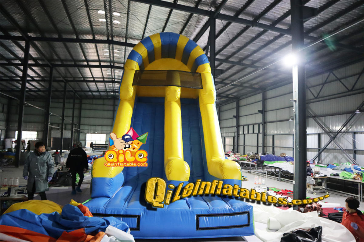 qile-7006 inflatable dry slide