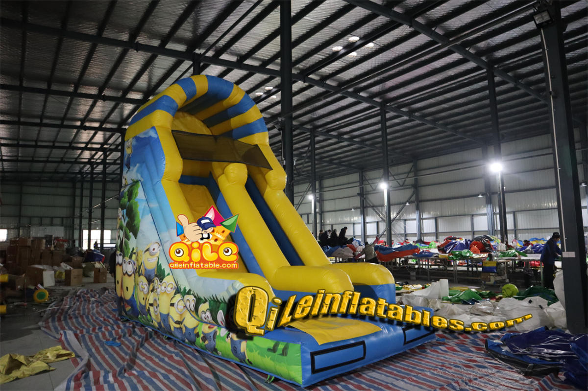 qile-7006 inflatable dry slide