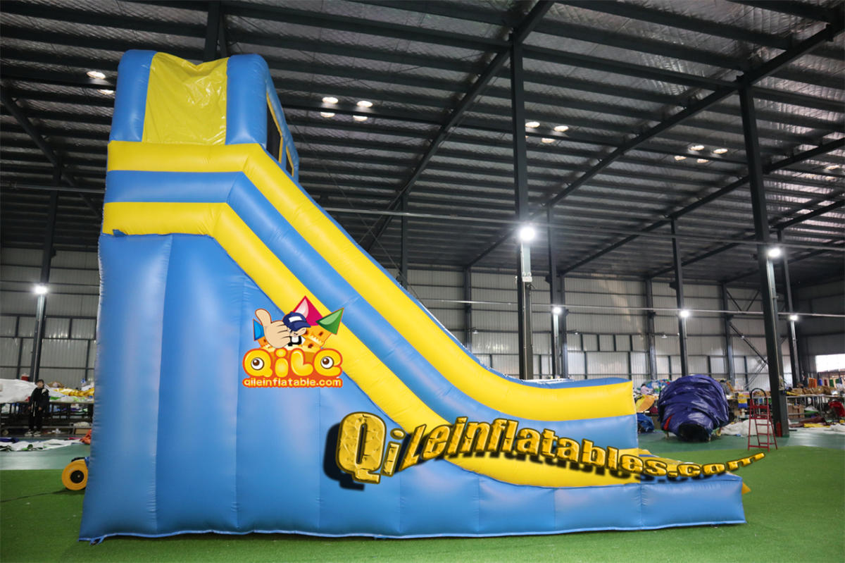 qile-7074 inflatable dry slide