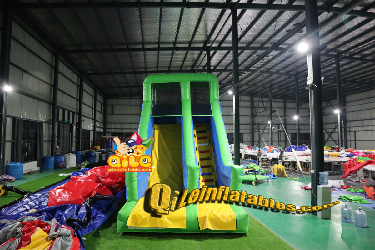qile-7075 inflatable dry slide