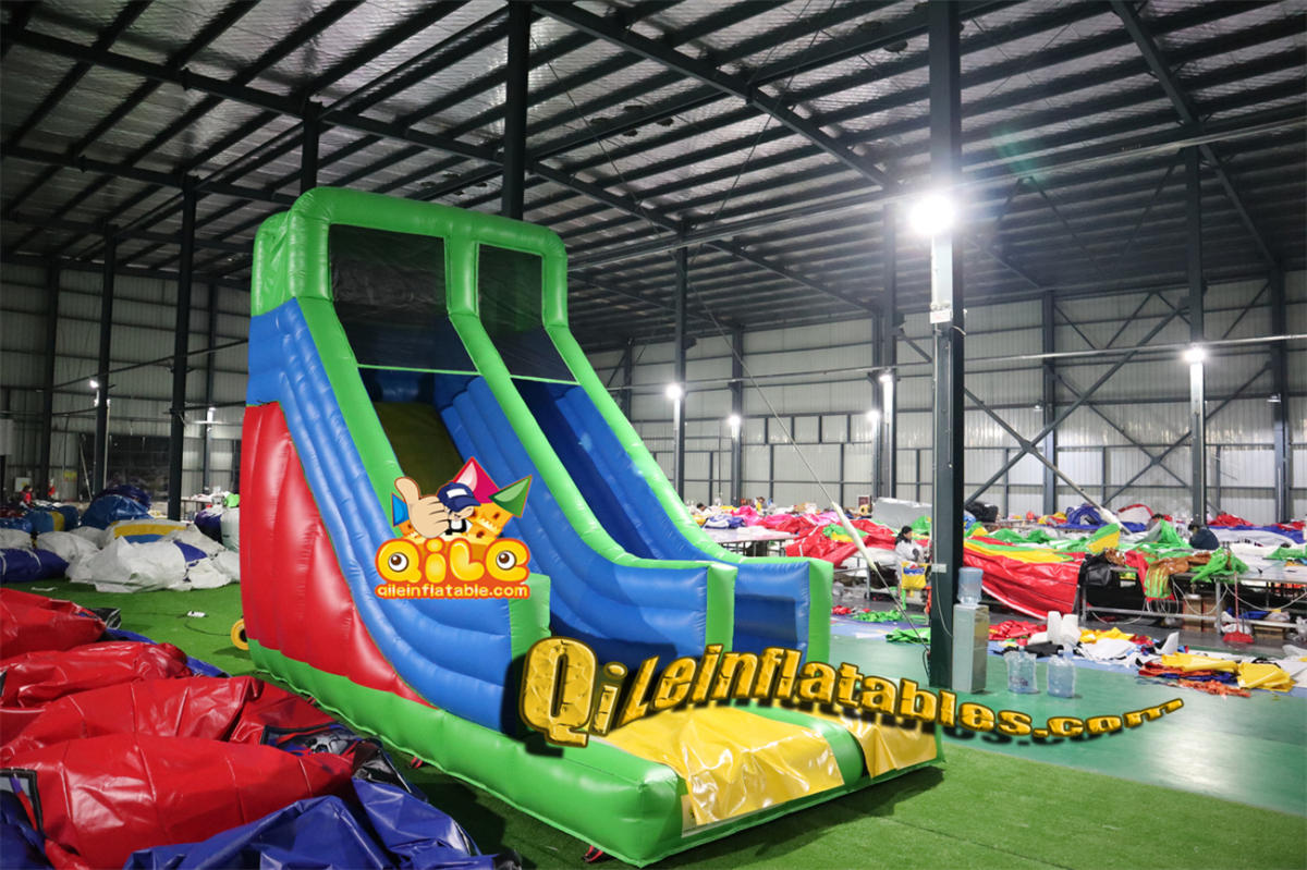 qile-7075 inflatable dry slide