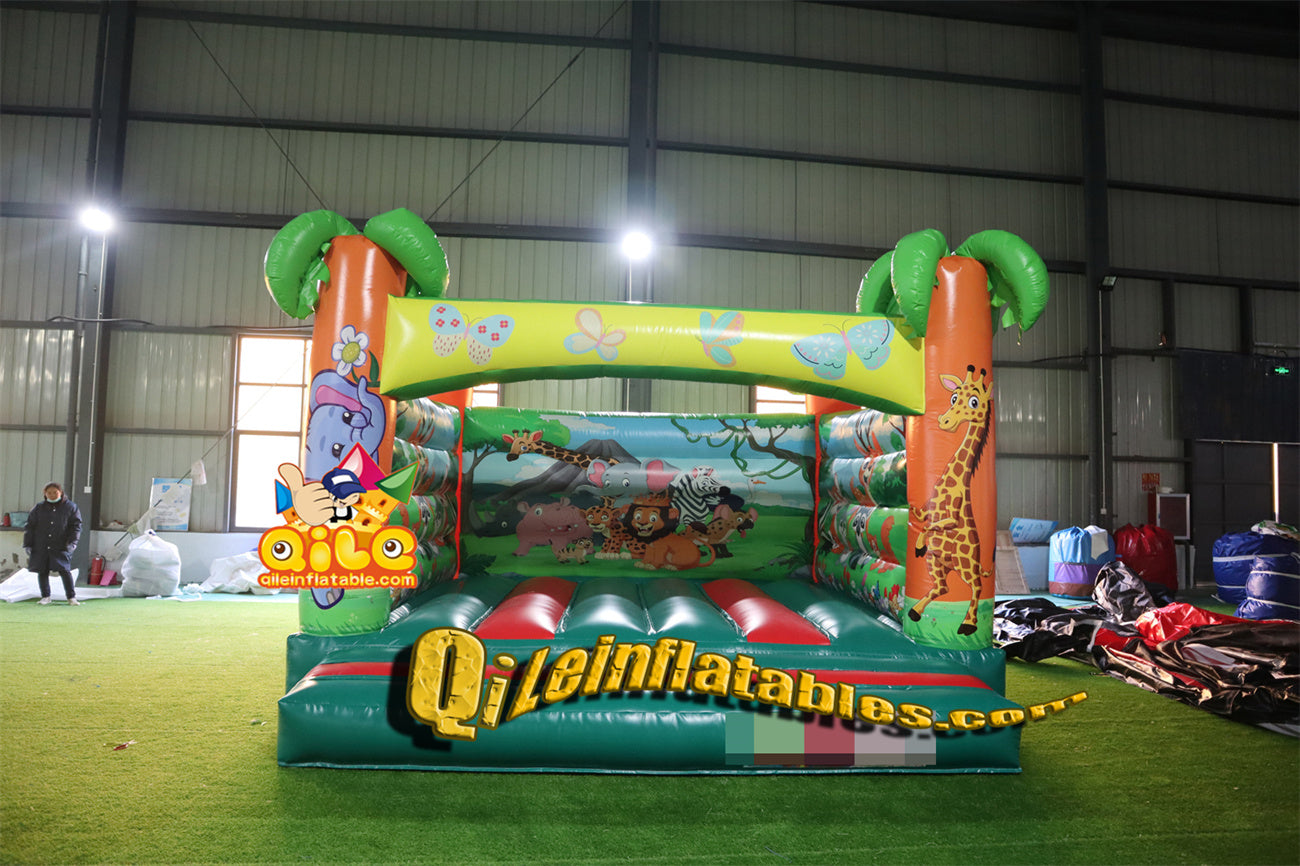 qile-1003 Forest Animal Park Jumping castle for 2024