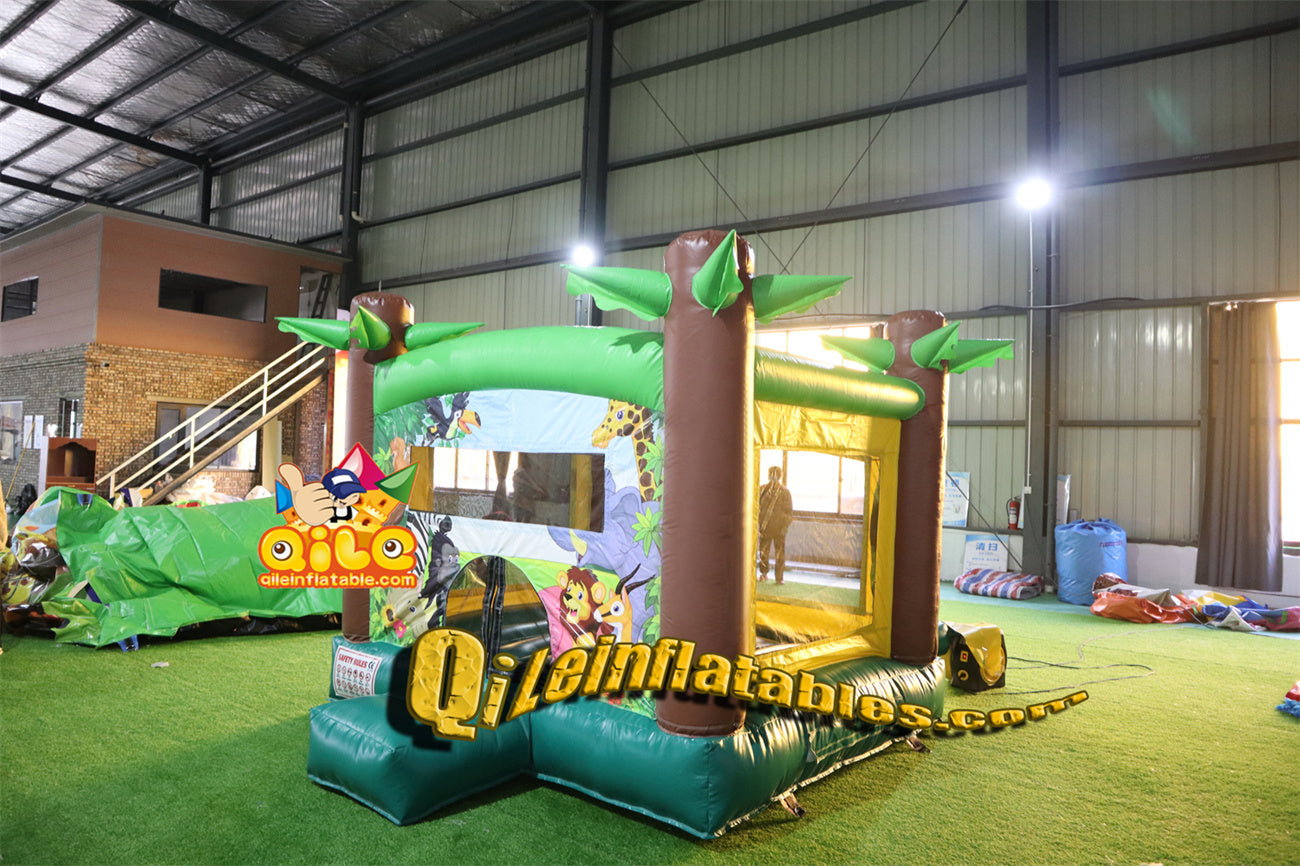qile-1009 Forest Animal Park Jumping castle from qile