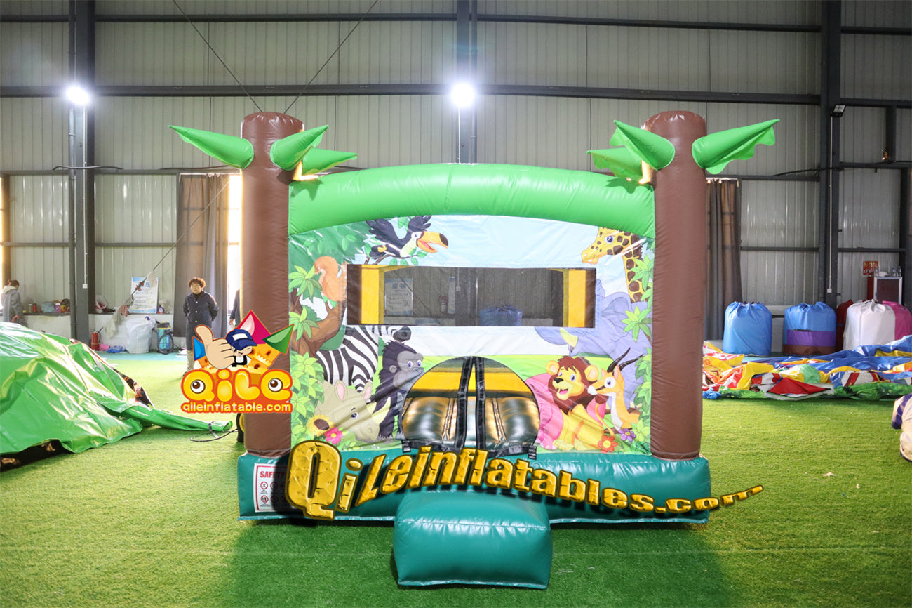 qile-1009 Forest Animal Park Jumping castle from qile