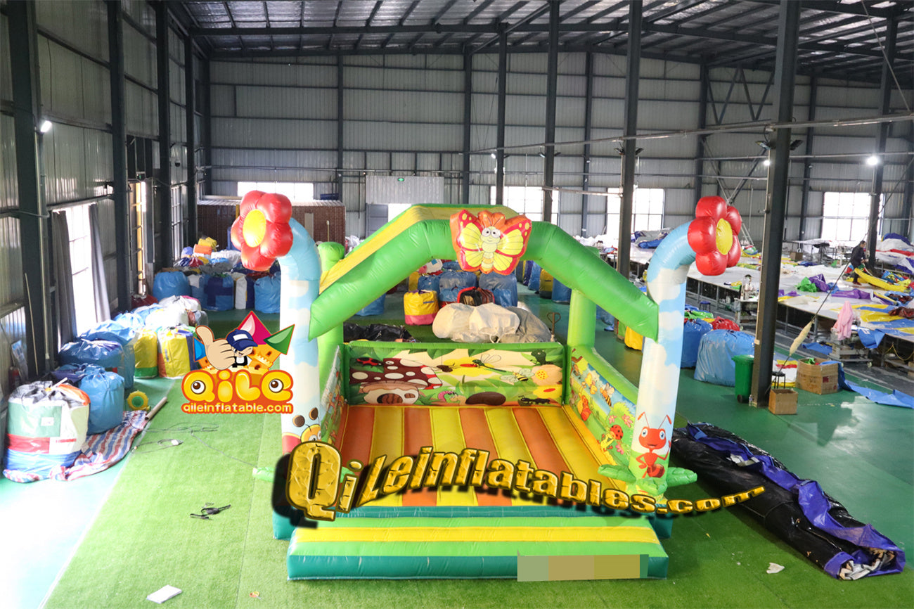 qile-1012 Butterfly Garden Forest Jumping castle from qile