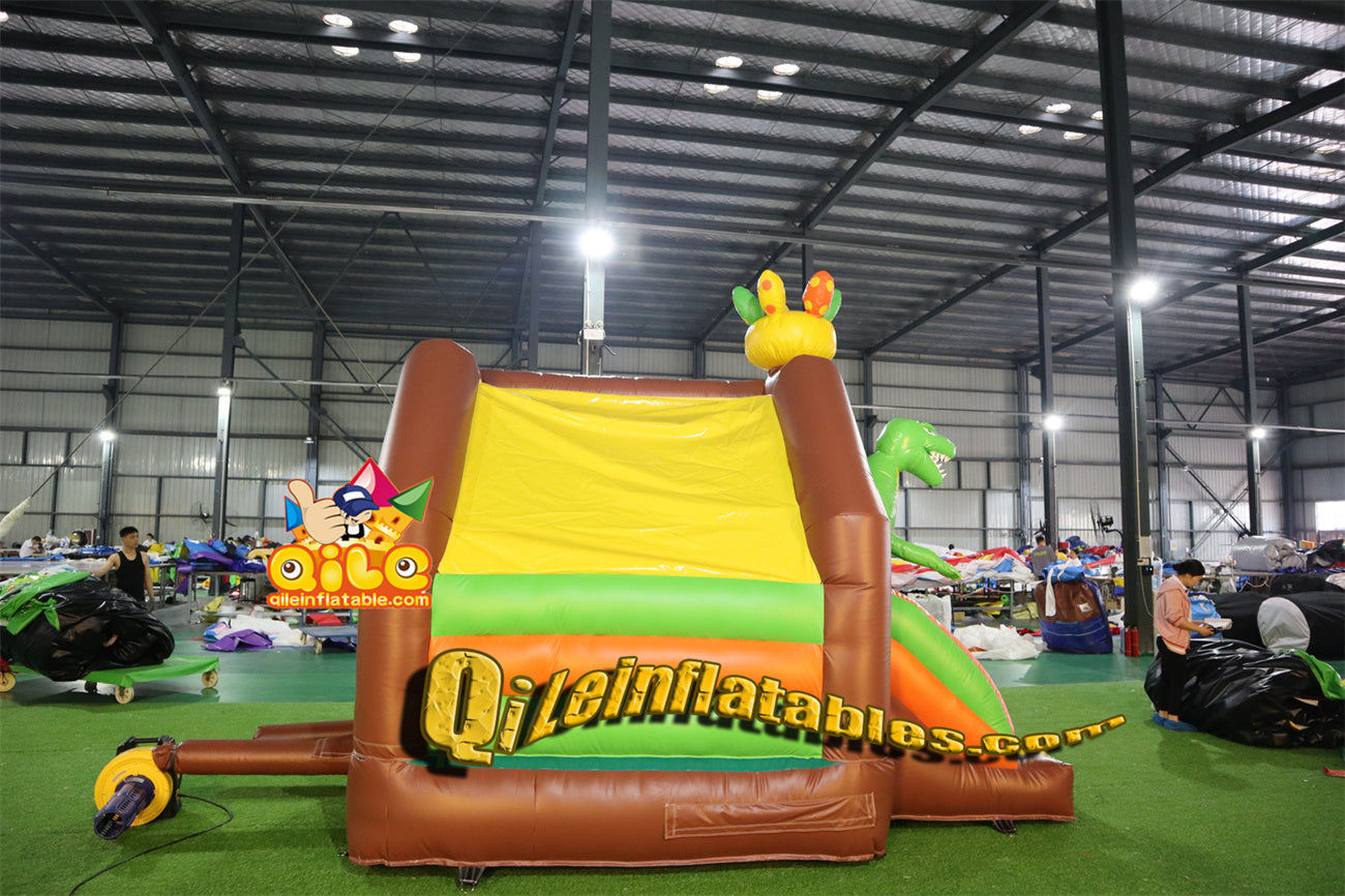 2027008 inflatable castle dinosaur combo for sales