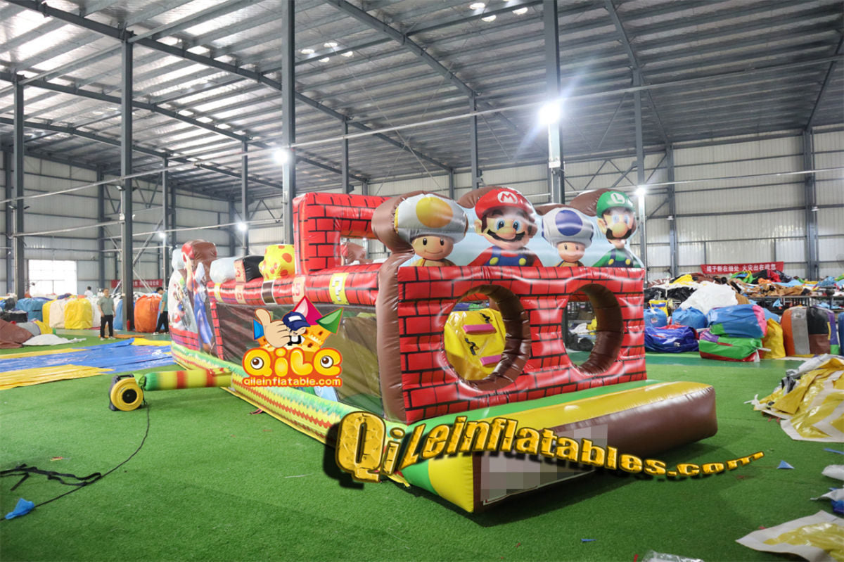 qile-8010 qile  inflatable Mario obstacle