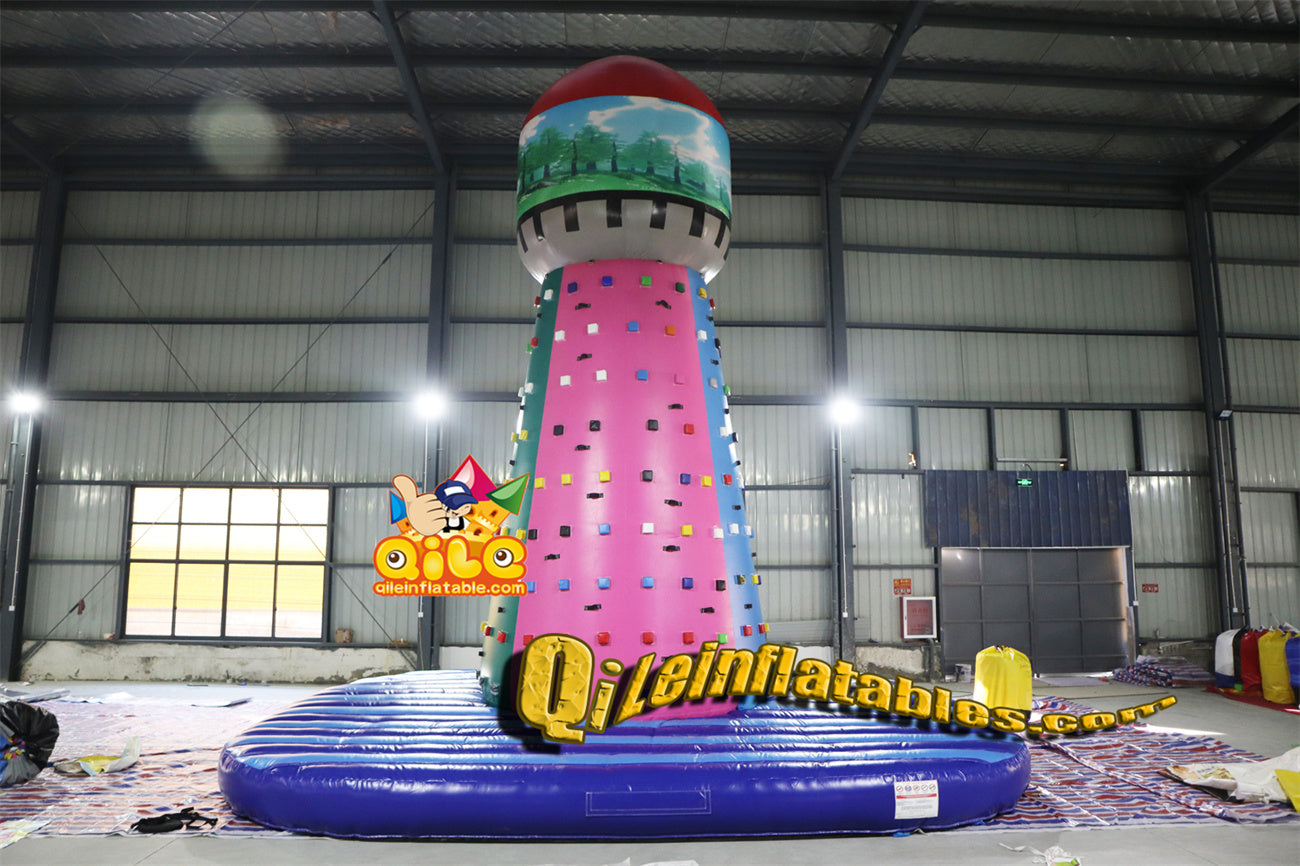 qile-5010 inflatable games Rock climbing wall