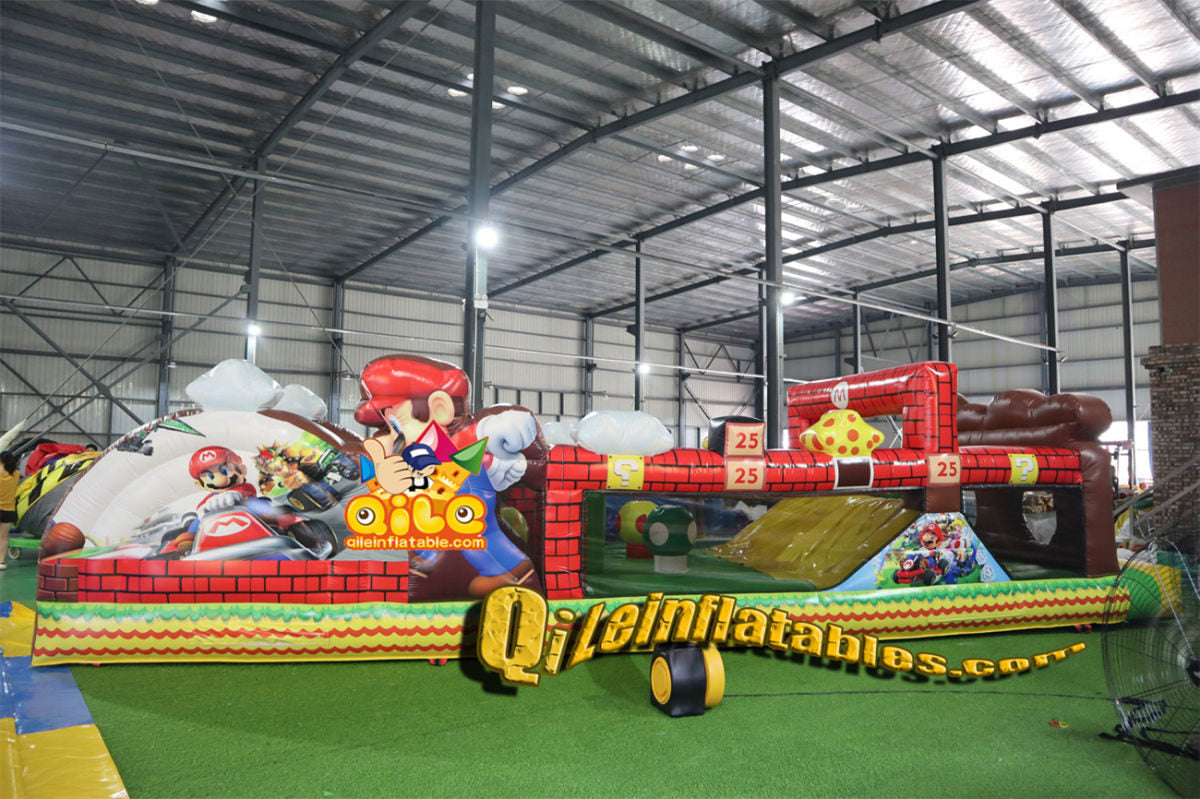 qile-8010 qile  inflatable Mario obstacle