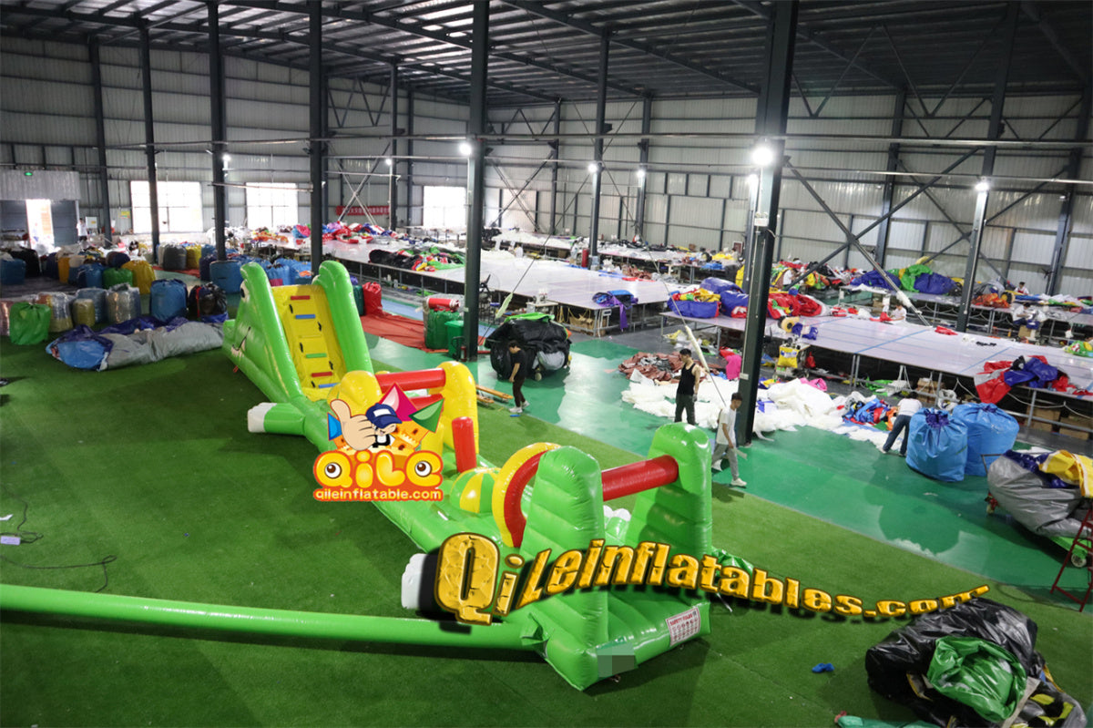 good-A011  Inflatable water obstacle course
