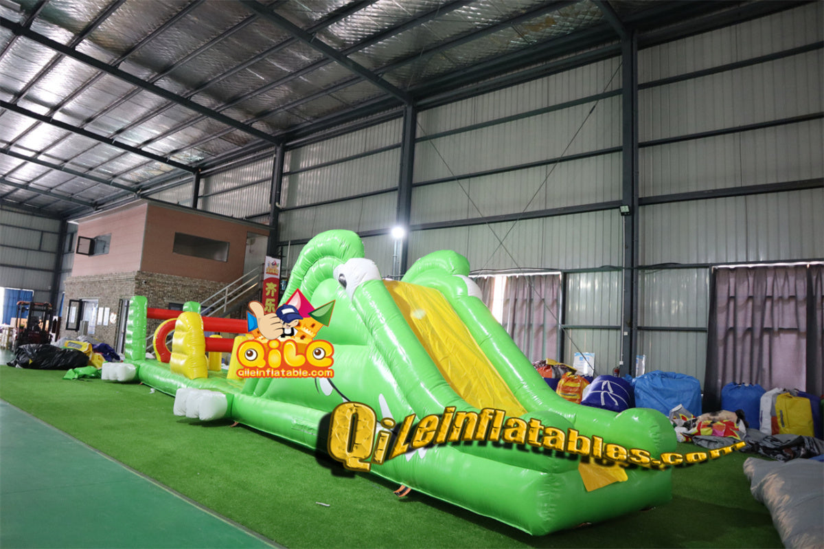 good-A011  Inflatable water obstacle course