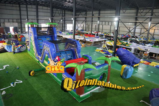 qile-8018 qile  inflatable obstacle