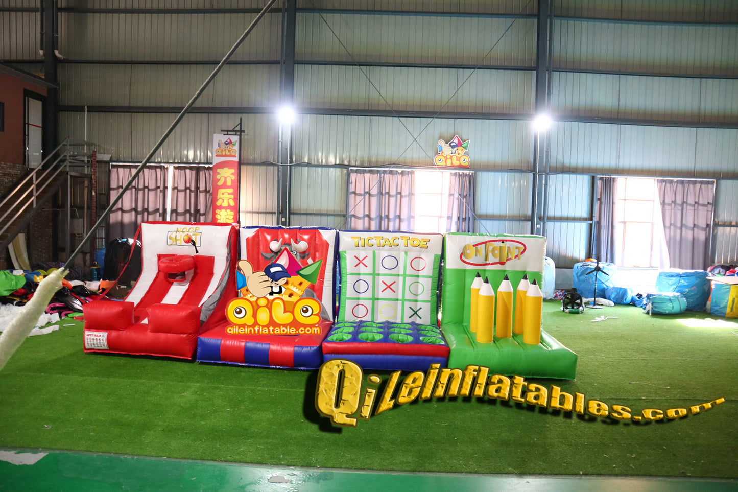qile-2024009 inflatable sports games