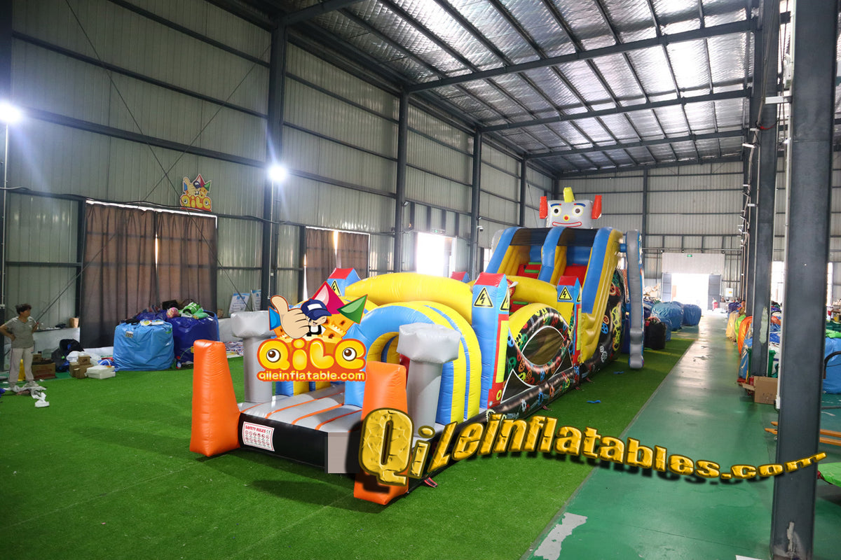 qile2024097-5 Robot obstacle inflatable for kids – good inflatable co ltd