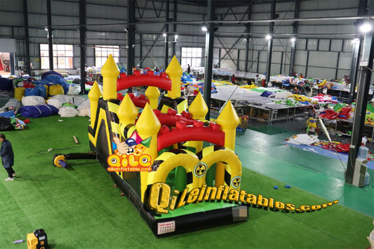 qile-8022 qile  inflatable obstacle ..