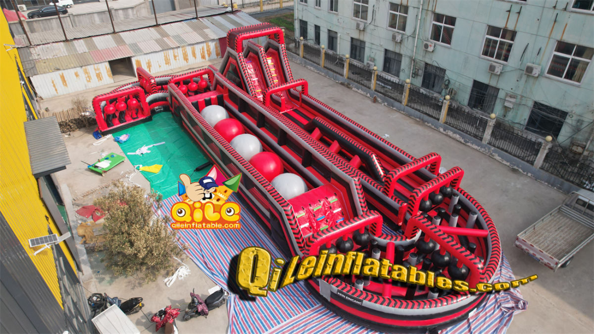 qile-8002 qile  new design  inflatable big obstacle