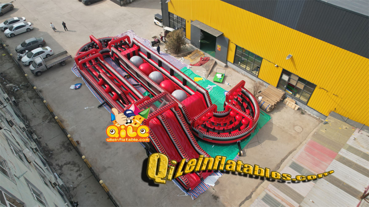 qile-8002 qile  new design  inflatable big obstacle