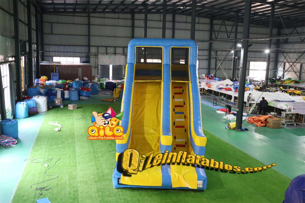 qile-7074 inflatable dry slide