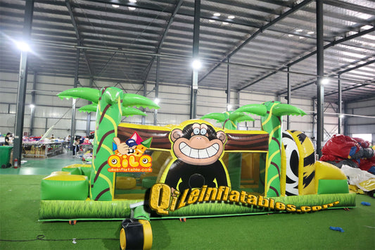 qile-8007 qile  inflatable forest obstacle