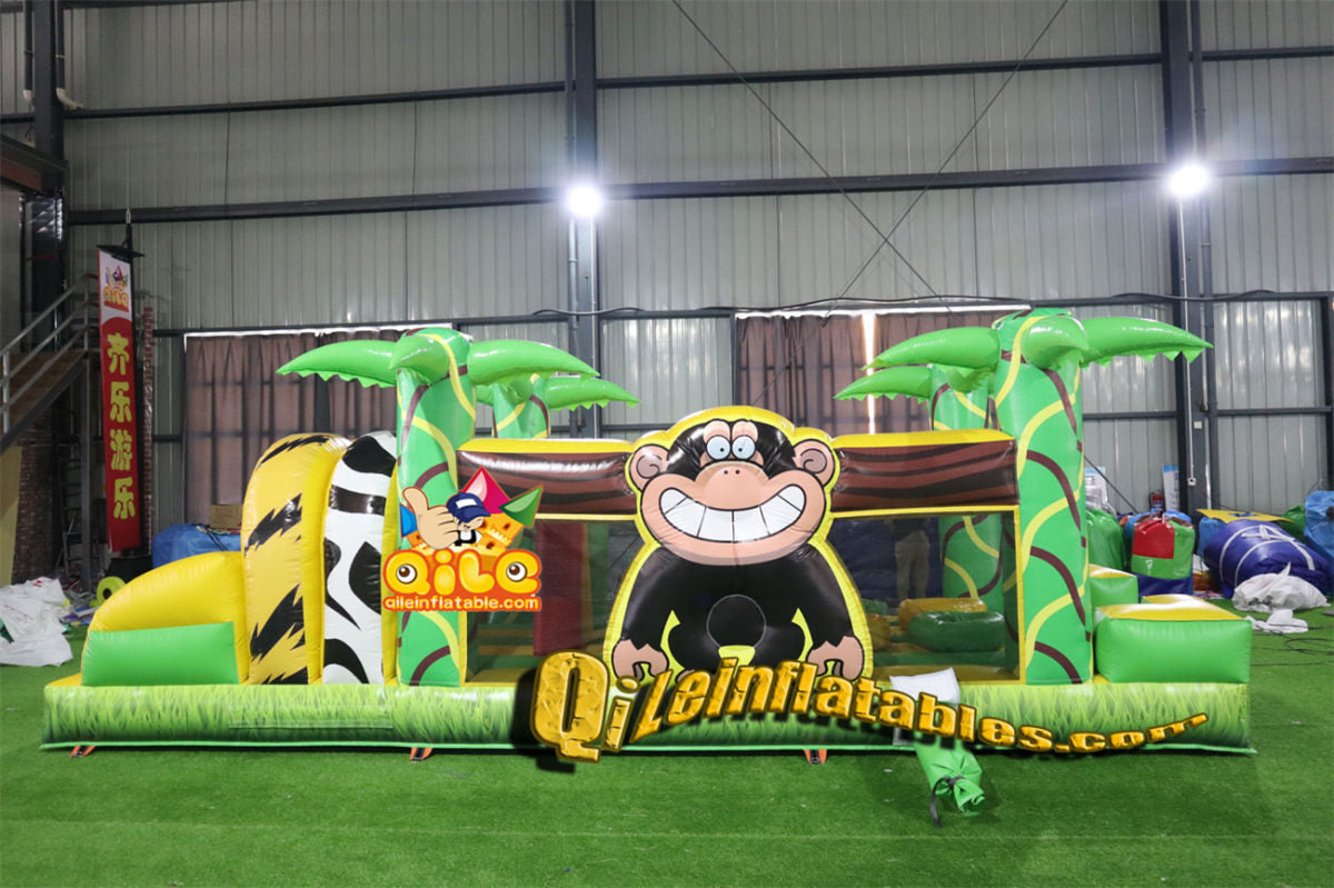 qile-8007 qile  inflatable forest obstacle