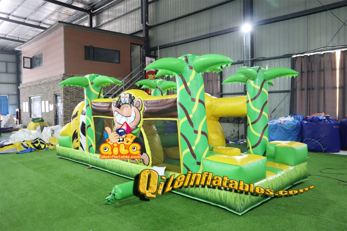 qile-8007 qile  inflatable forest obstacle