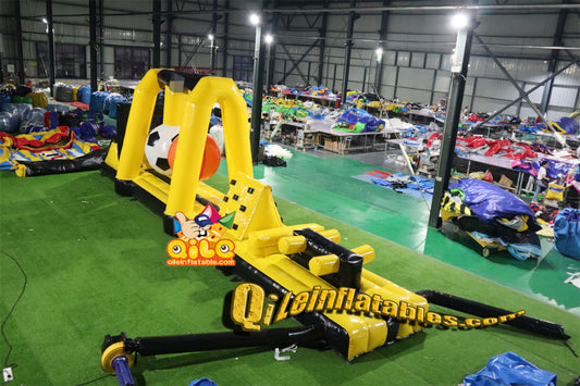good-A008  Inflatable water obstacle course