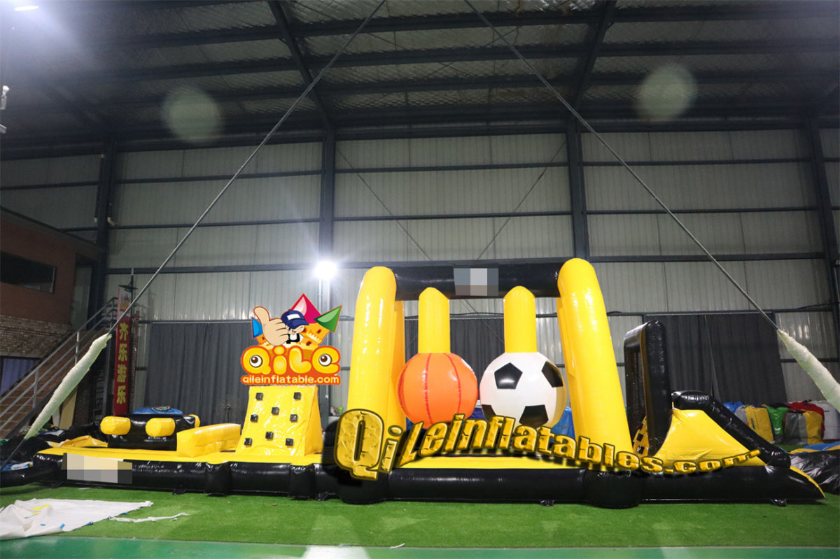 good-A008  Inflatable water obstacle course