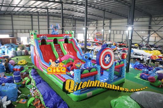 qile League of Heroes  inflatable fun playground