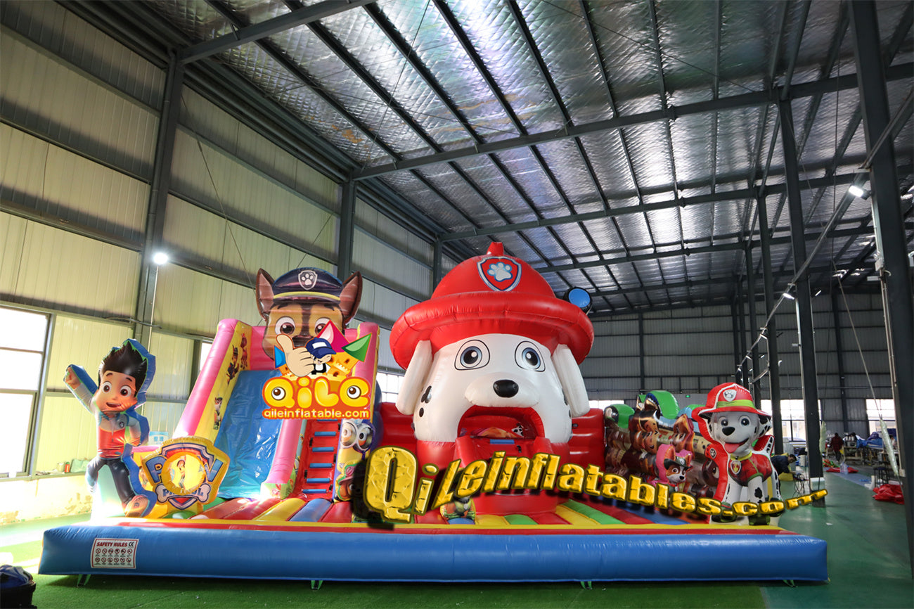 qile-3005 PAW Patrol inflatable fun playground