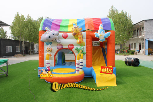 2023033  inflatable  castle dinosaur combo  for sales