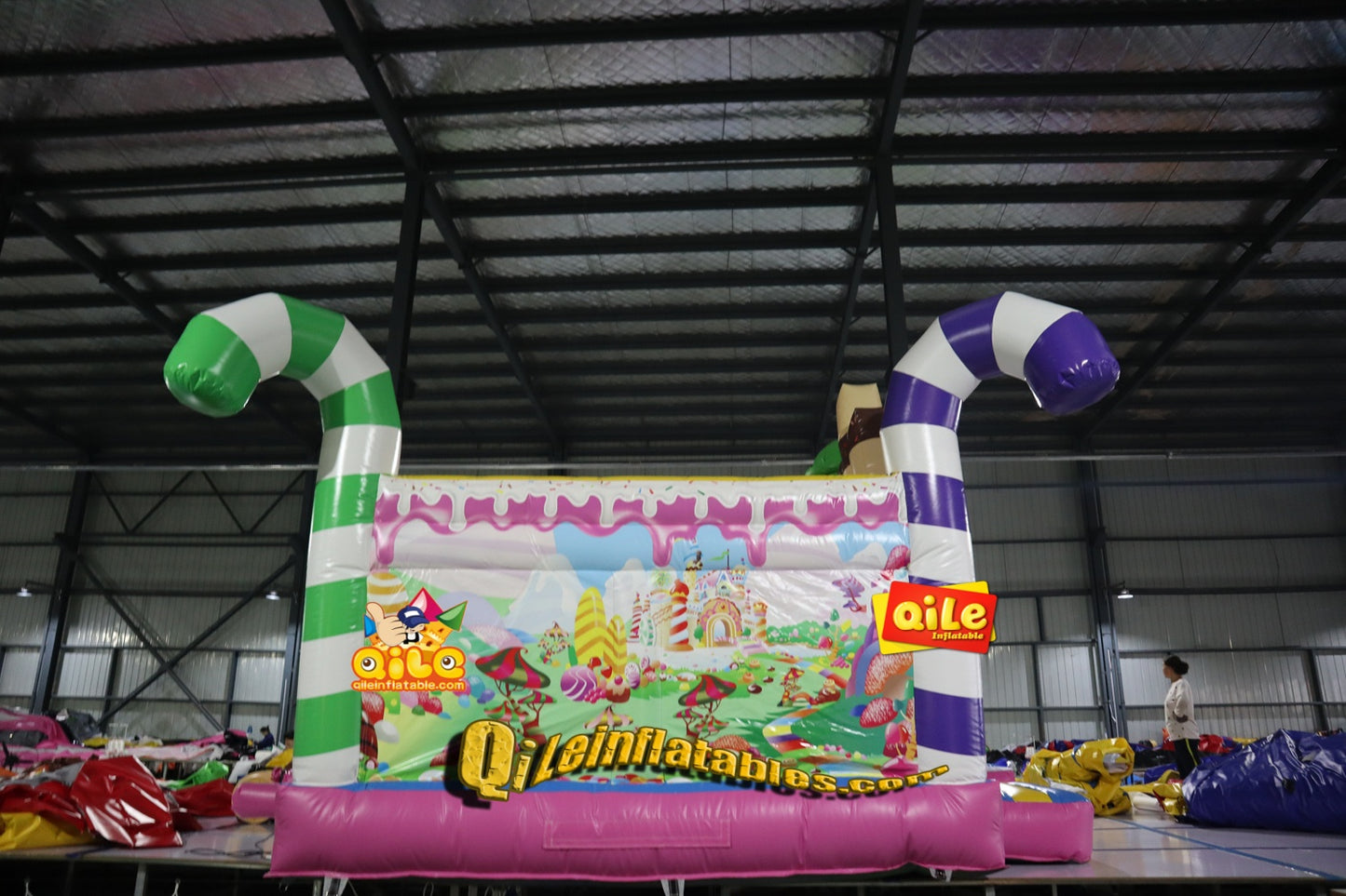 E2024047  inflatable  castle dinosaur combo  for sales