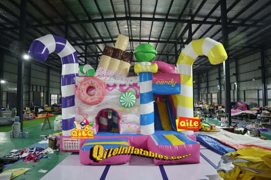 E2024047  inflatable  castle dinosaur combo  for sales