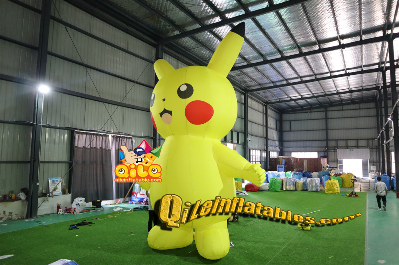 qile-4020 inflatable Pikachu cartoon – good inflatable co ltd