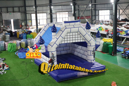 qile-1001 blue and with inflatable castle for sales