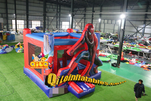 qile-1008 Spider Man Jumping castle for 2024