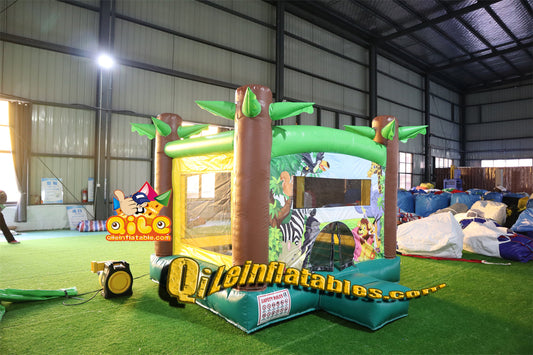 qile-1009 Forest Animal Park Jumping castle from qile
