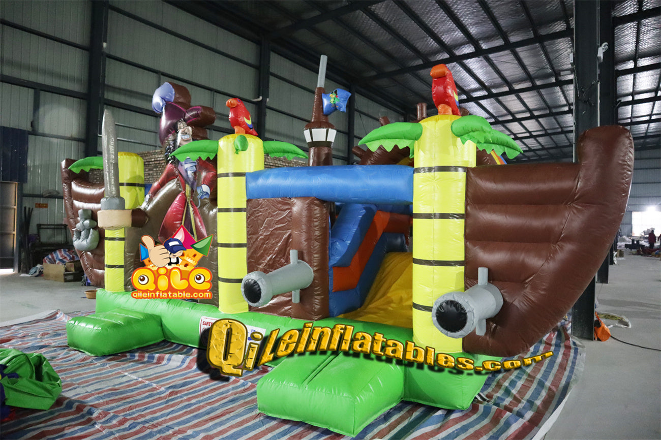 qile-2002 pirate boat inflatable combo  for sales