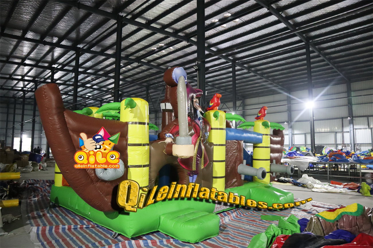 qile-2002 pirate boat inflatable combo  for sales