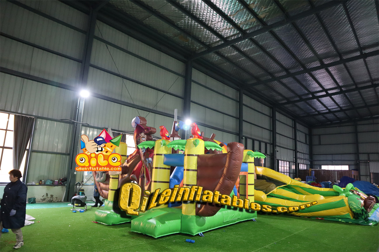 qile-2002 pirate boat inflatable combo  for sales